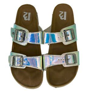 r2 Berkeley Iridescent Sandals